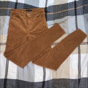 Corduroy pants